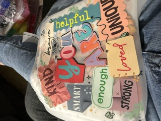 Kindness patchwork DTF print
